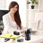 17 in 1 Black Desk Organizers and Accessories Set, 3 Office Desk Supplies Storag... - Image 9