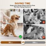 Dog Grooming Vacuum, Dog Grooming Kit, 3 Suction Modes Dog Brush Vacuum with 5 P... - Image 8