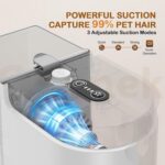 Dog Grooming Vacuum, Dog Grooming Kit, 3 Suction Modes Dog Brush Vacuum with 5 P... - Image 10