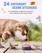 Dog Buttons for Communication, 8 Pcs Dog Talking Button Set, 30s Recordable Voic... - Image 4