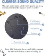 Dog Buttons for Communication, 8 Pcs Dog Talking Button Set, 30s Recordable Voic... - Image 7