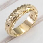 Engraved Plumeria Flower Ring for Women 2025 Trendy Dainty 925 Sterling Silver R... - Image 5