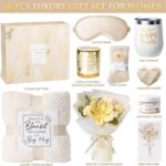 Birthday Gifts for Women Self Care Package Get Well Soon Gift Baskets, Thinking ... - Image 3