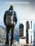 71" Phone Tripod & Selfie Stick, All in One Extendable Cell Phone Tripod with Wi... - Image 6