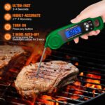 AMMZO Digital Meat Thermometer for Grilling, Candy Thermometer Instant Read Food... - Image 3