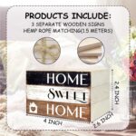 Mini Decorative Books For Home Decor, Small Wood Book Stack For Table Decor, Hom... - Image 7