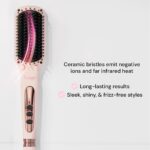 L'ANGE HAIR Le Vite Straightening Brush | Heated Hair Tool for Smoother, Frizz-C... - Image 5