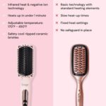 L'ANGE HAIR Le Vite Straightening Brush | Heated Hair Tool for Smoother, Frizz-C... - Image 8