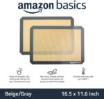Amazon Basics Silicone Rectangular Baking Mat, Non-Stick, Reusable, Dishwasher S... - Image 3