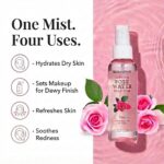NATURE WELL Rose Water Hydrating Facial Toner Mist for Dewy & Radiant Skin, Refr... - Image 4