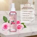 NATURE WELL Rose Water Hydrating Facial Toner Mist for Dewy & Radiant Skin, Refr... - Image 6