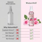 NATURE WELL Rose Water Hydrating Facial Toner Mist for Dewy & Radiant Skin, Refr... - Image 8