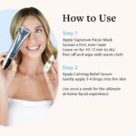 Face Mask & Serum Skincare Set, Firming and Hydrating Facial Treatment with Hyal... - Image 11