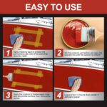 Red Rust Preventive Paint（Includes diluent), Rust Inhibitor and Corrosion Perman... - Image 5