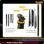8-In-1 Multi Blades Hand Saw, Drywall Cutter. Hacksaw. Long Blade Hand Saw, Jab ... - Image 3