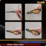 8-In-1 Multi Blades Hand Saw, Drywall Cutter. Hacksaw. Long Blade Hand Saw, Jab ... - Image 7