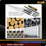 8-In-1 Multi Blades Hand Saw, Drywall Cutter. Hacksaw. Long Blade Hand Saw, Jab ... - Image 8