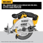 DEWALT 20V MAX Circular Saw, Cordless Sidewinder Style Portable, 6-1/2-Inch Blad... - Image 3