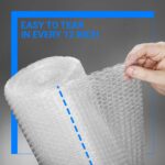 Bubble Cushioning Wrap Rolls, 3/16" x 12" x 72' ft Total [2 Rolls of 36 Feet] Pe... - Image 4