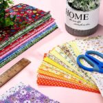 Tudomro 100 Pcs 10'' x 10'' Cotton Fabric Squares for Quilting Fat Quarters Bund... - Image 6