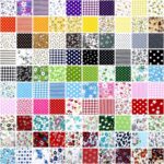 Tudomro 100 Pcs 10'' x 10'' Cotton Fabric Squares for Quilting Fat Quarters Bund... - Image 8