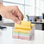 3x3 Inch Acrylic Sticky Note Holder, Crystal Clear Sticky Note Dispenser for Dor... - Image 8