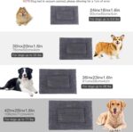 BVAGSS Reversible Dog Crate Pad, Memory Foam Pet Bed Mat, Soft Warm Machine Wash... - Image 7