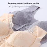 Oversize Seamless Bras for Women Front Closure No Underwire Bras Lace Breathable... - Image 7