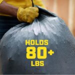 Glad Large 30 Gallon Trash Bags, Unscented Heavy Duty Garbage Bags, Forceflex wi... - Image 6