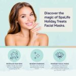 SpaLife Beauty Holiday Treats Christmas Face Mask Bundle | Korean Facial Mask | ... - Image 7