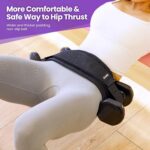 Hip Thrust Belt, Balency Hip Thrust Belt for Dumbbells Heavy, Booty Belt for Hip... - Image 3