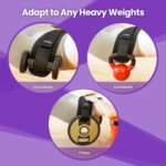 Hip Thrust Belt, Balency Hip Thrust Belt for Dumbbells Heavy, Booty Belt for Hip... - Image 4