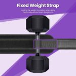 Hip Thrust Belt, Balency Hip Thrust Belt for Dumbbells Heavy, Booty Belt for Hip... - Image 7