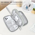 FYY Travel Cable Organizer Bag Pouch Electronic Accessories Carry Case Portable ... - Image 6