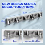 Holikme Mop Broom Holder Wall Mount Metal Pantry Organization and Storage Garden... - Image 7