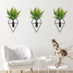 3 Pcs Wall Plants Artificial Decor,Boho Wall Decor,Home Office Living Room Wall ... - Image 7