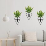 3 Pcs Wall Plants Artificial Decor,Boho Wall Decor,Home Office Living Room Wall ... - Image 8