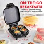 Dash Deluxe Egg Bite Maker - Electric Egg Bite Maker for Healthy Protein Snacks ... - Image 4