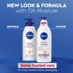 NIVEA Intense Healing Body Lotion for Very Dry, Itchy Skin with Glycerin, Provit... - Image 3