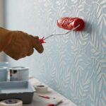Nichiyo 7'' Texture Roller DIY Decorative Art Pattern Paint Roller Rubber Roller... - Image 8