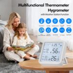eMylo WiFi Thermometer Hygrometer, Smart Wireless Indoor Temperature Humidity Mo... - Image 3