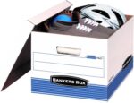 Bankers Box 20-Pack Medium Duty File Storage Boxes with Lids, FastFold Assembly,... - Image 3