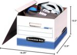 Bankers Box 20-Pack Medium Duty File Storage Boxes with Lids, FastFold Assembly,... - Image 10