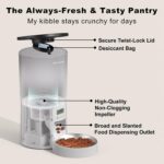 Automated Cat Feeder,Clear 4.2L Dry Food Dispenser with Single Bowl,Programmable... - Image 8