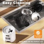 Automated Cat Feeder,Clear 4.2L Dry Food Dispenser with Single Bowl,Programmable... - Image 9
