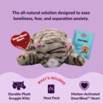 Snuggle Kitty Heartbeat Cat Toy for Kittens and Cats with Real-Feel Pulse and He... - Image 4