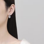 Sterling Silver Earrings for Women 2025 Love Heart Shape Stud Earrings Valentine... - Image 3