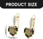 Sterling Silver Earrings for Women 2025 Love Heart Shape Stud Earrings Valentine... - Image 7