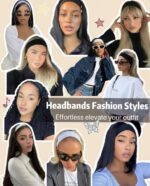 Huachi Headbands for Women Non Slip 16 Pack Elastic Sports Hair Bands for Women,... - Image 7