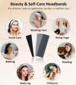 Huachi Headbands for Women Non Slip 16 Pack Elastic Sports Hair Bands for Women,... - Image 8